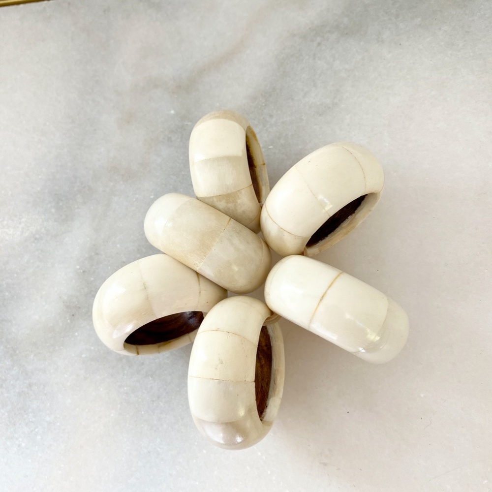 Bone Napkin Rings - Picture 8 of 8